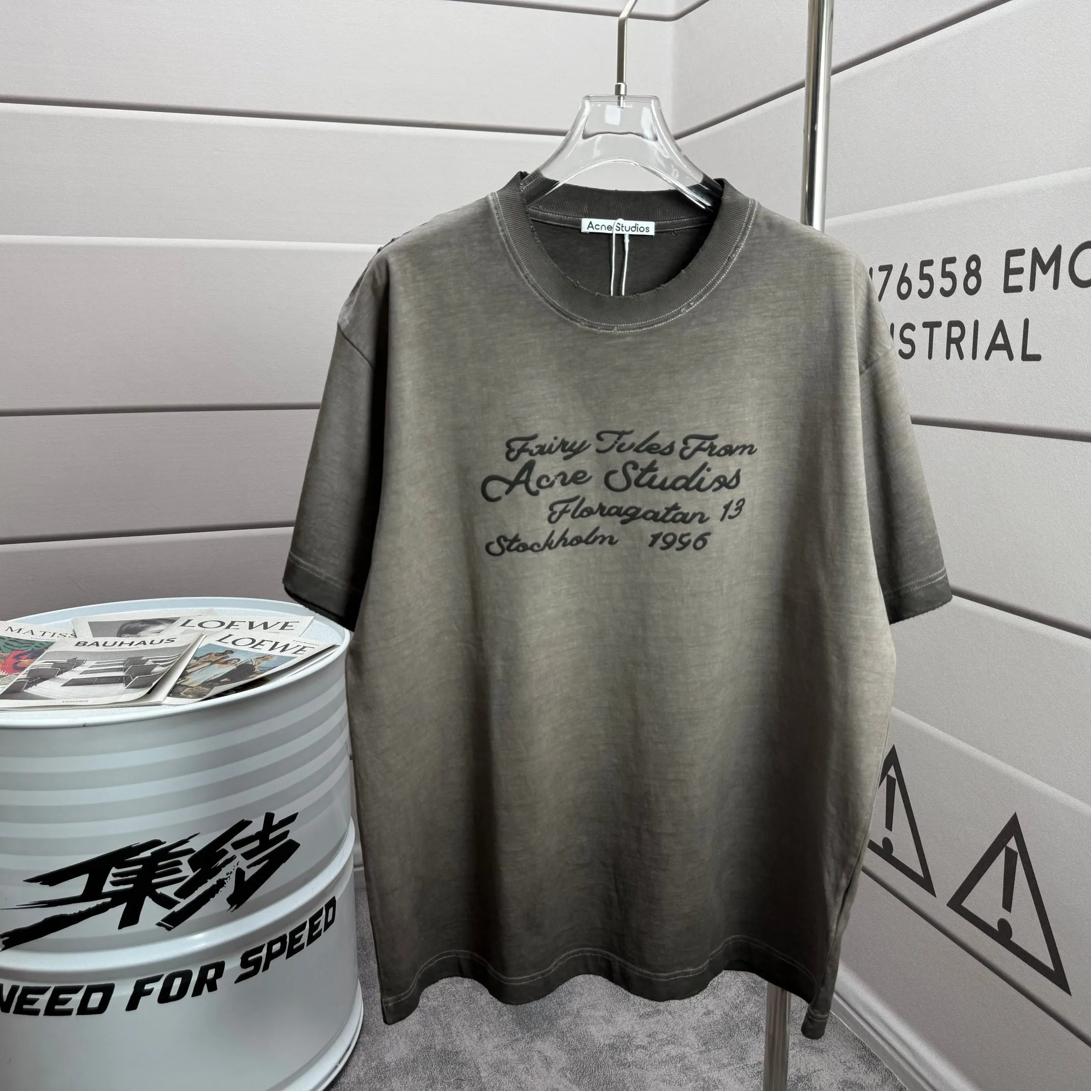 # 95 Acne studios * 2026 New Arrival tee Same Style : Size :S M L XL XXL Size： S （90-130 ） M （120-150 ） L （140-165 ） XL （160-180 ） XXL （180 ）